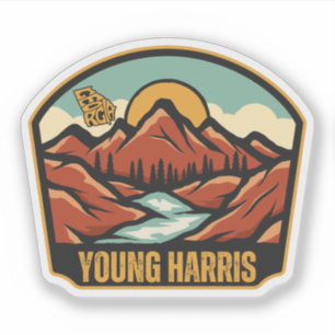 Young Harris, Georgia Aufkleber