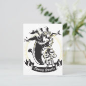 Young-Hearts Postkarte (Stehend Vorderseite)