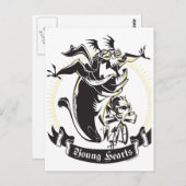 Young-Hearts Postkarte (Vorne/Hinten)