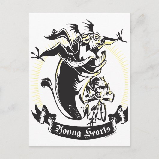 Young-Hearts Postkarte (Vorderseite)