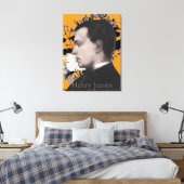 Young Henry James Leinwanddruck (Insitu (Schlafzimmer))
