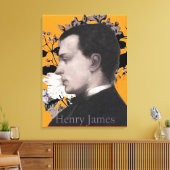 Young Henry James Leinwanddruck (Insitu (Wohnzimmer))