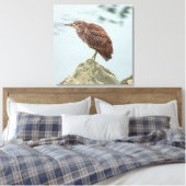 Young Heron Leinwanddruck (Insitu (Schlafzimmer))