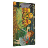 Young Hexe's Brew: Pumpkin Men on Magick Altar Klemmbrett (Rechts)