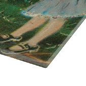 Young Hexe's Brew: Pumpkin Men on Magick Altar Schneidebrett (Ecke)