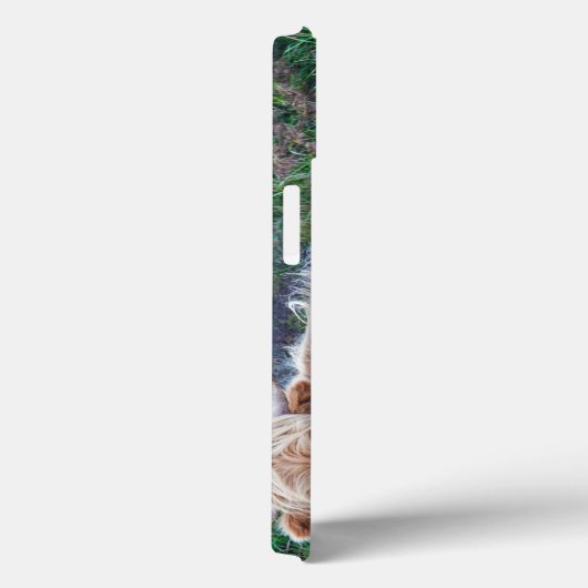 Young Highland Cow iPad Case (Rückseite / Rechts)