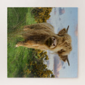 Young Highland Cow Puzzle (Horizontal)