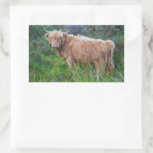 Young Highland Cow Sticker (Tasche)
