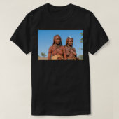 Young Himba women wearing headgear and decorations T-Shirt (Design vorne)