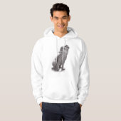 Young Howling Dog Hoodie (Vorne ganz)