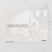 Young Italian Girl von Paul Cezanne Postkarte (Rückseite)