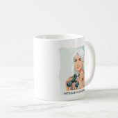 Young Jane, Wissenschaftlerin und Anthropologin Kaffeetasse (VorderseiteRechts)