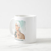 Young Jane, Wissenschaftlerin und Anthropologin Kaffeetasse (Vorderseite Links)
