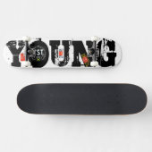YOUNG JMT Skateboard (Horizontal)