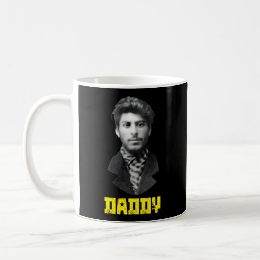 Young Joseph Stalin Daddy Ussr Sozialistin Kaffeetasse (Links)