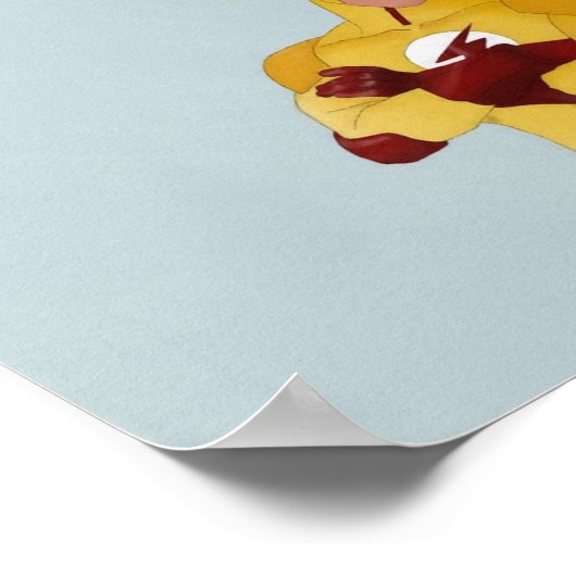 Young Justice Wally West Poster (Ecke)