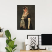 Young Lady - Francisco Goya Fine Art Poster (Heimbüro)