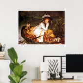 Young Lady in a Boat ~ James Tissot ~ Fine Art Poster (Heimbüro)
