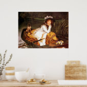Young Lady in a Boat ~ James Tissot ~ Fine Art Poster (Küche)