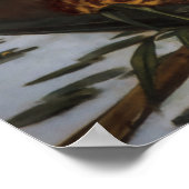 Young Lady in a Boat von James Tissot Poster (Ecke)