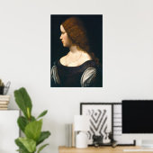 Young Lady - Leonardo da Vinci Poster für schöne K (Heimbüro)