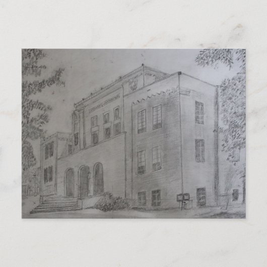 Young Landkreis Courthouse, Graham, Texas Postkarte (Vorderseite)