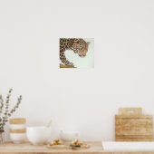Young Leopard Painting Poster (Küche)