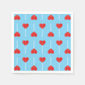 Young Liebe Suckers Red Serviette (Vorderseite)