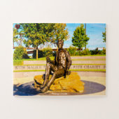 Young Lincoln Monument Puzzle (Horizontal)