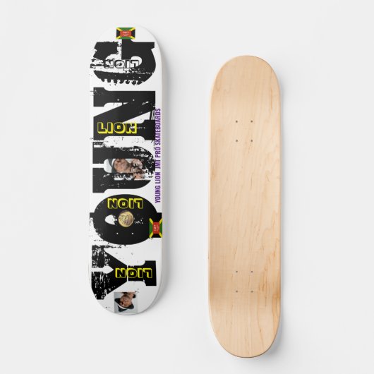 YOUNG LION Skateboard (Vorderseite)