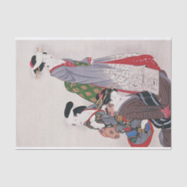 Young Maidens von Yamaguchi Soken Seidenpapier