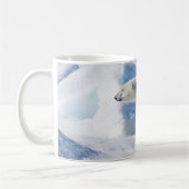 Young Male Polar Bear Kaffeetasse (Links)
