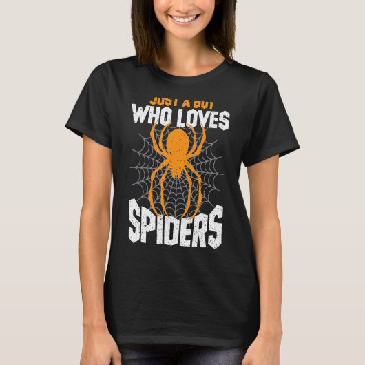 Young Man Spider Eigentümer nur ein Junge, der Spi T-Shirt (Vorderseite)