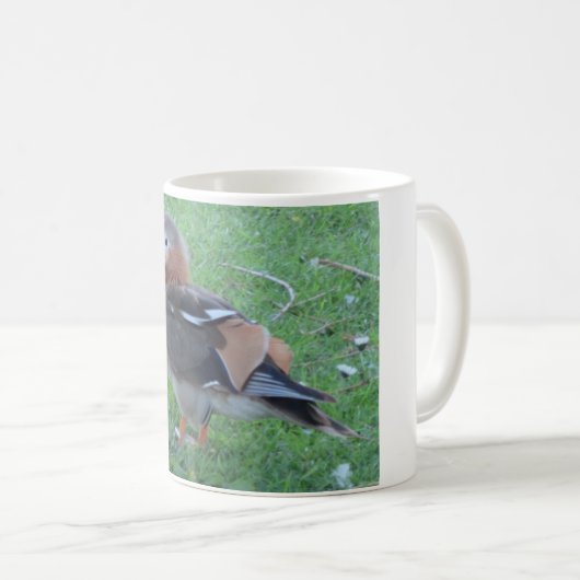 Young Mandarin Duck Tasse (VorderseiteRechts)