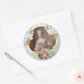 Young Marie Antoinette n Pink Roses Stickers (Umschlag)