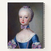 Young Marie Antoinette Notizblock (Rückseite)