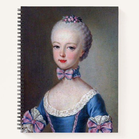 Young Marie Antoinette Notizblock (Vorderseite)