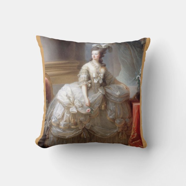 Young Marie Antoinette Pillow Cushion Kissen (Vorderseite)