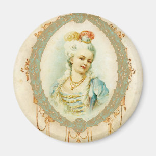 Young Marie Antoinette Portrait Magnet