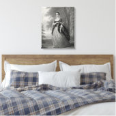 Young Martha Washington 1863 Leinwanddruck (Insitu (Schlafzimmer))