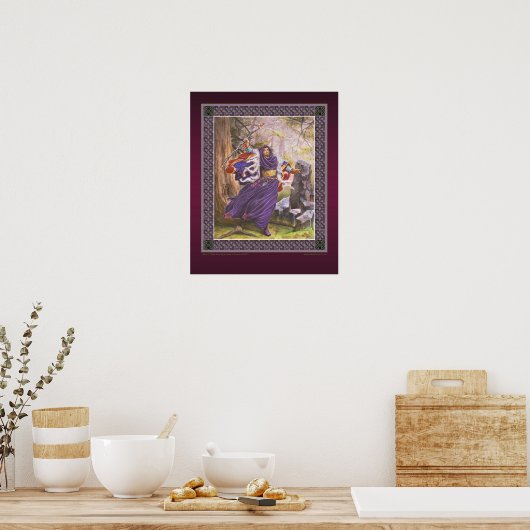 Young Merlin RPG Art Poster (Küche)