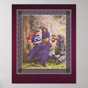 Young Merlin RPG Art Poster