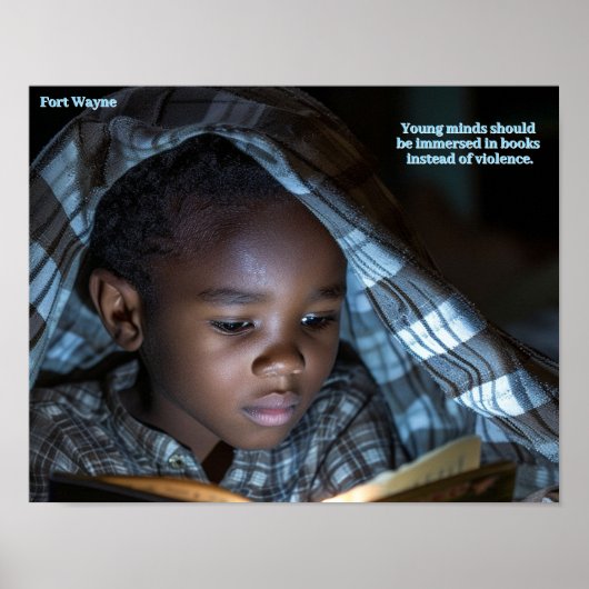 Young Minds Fort Wayne Poster (Customize It!) (Vorne)