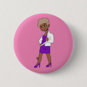 Young Modegirl Button (Vorderseite)