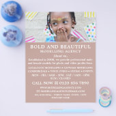 Young Model, Modelagentur, Model Agent Flyer (Einzeln)