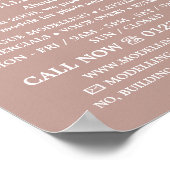 Young Model, Modelagentur, Model Agent Poster (Ecke)