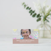 Young Model, Modelagentur, Model Agent Visitenkarte (Stehend Vorderseite)