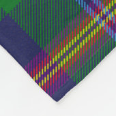 Young Modern Clan Abzeichen Tartan Kariert Fleecedecke (Ecke)