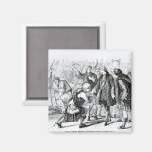 Young Moidart Swearing Allegiance Magnet (Vorderseite/Rückseite)