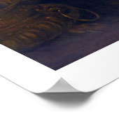 Young Mother Gazing, William Adolphe Bouguereau Poster (Ecke)